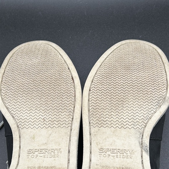 Men's Pre Loved Sperry Top Siders, Navy Leather, SZ 8M - Picture 7 of 12